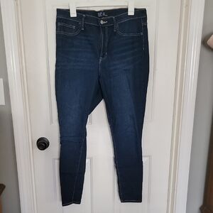 GAP Women's Dark Blue Skinny Jeans